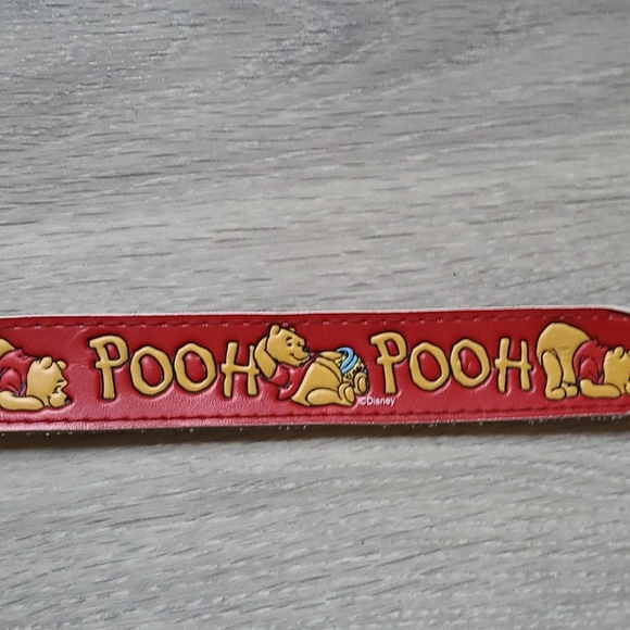 Vintage Kids Pooh Bear Vinyl Belt - Picture 4 of 5